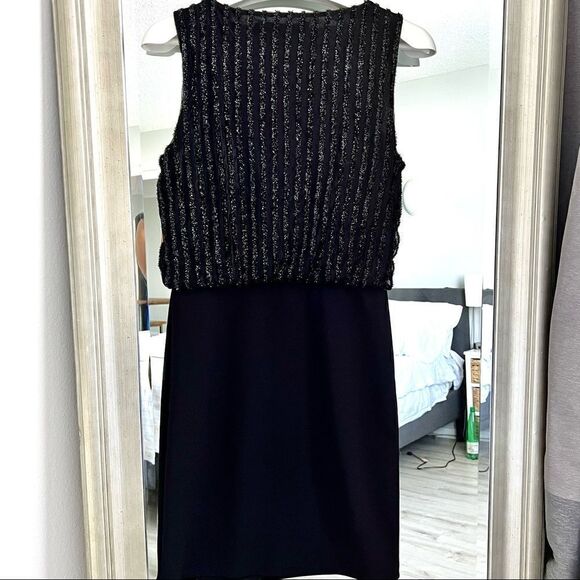 VERO MODA Black Sexy Midi Dress Size M - Picture 1 of 5